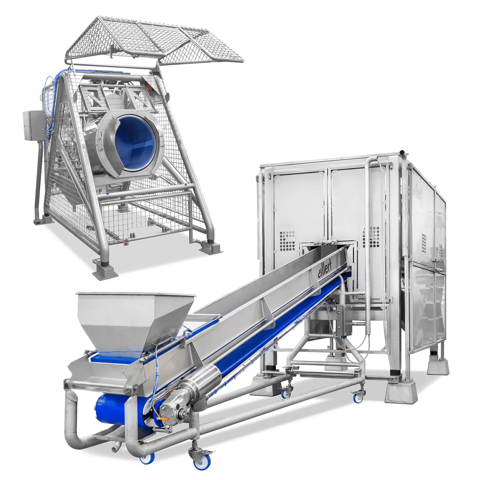 Automatische centrifuges voor groente van Finis-Eillert